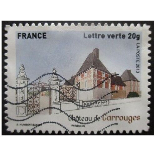 France Autoadhésif N°871 Chateau De Carrouges Oblitéré