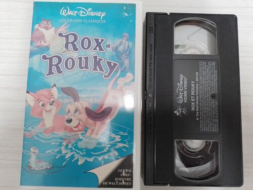 Cassette Vidéo Vhs - Rox Et Rouky - Walt Disney