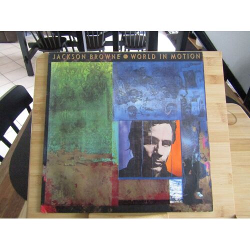 Album Vinyle 33t Jackson Browne (World In Motion) - 1989 - Us