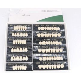 Fausses Dents En Résine, Petites, Moyennes Et Grandes, De Couleur A2, Pour Dentier, Dentier, 3 Boîtes/84 Pièces 