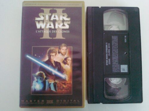 Cassette Vidéo Vhs - Star Wars Ii - Épisode 2 - L'Attaque Des Clones