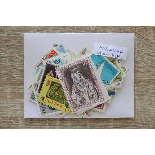Pologne 100 Timbres Différents