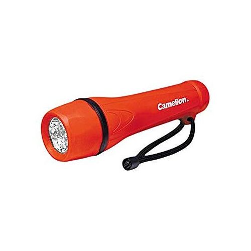 Camelion - Lampe de poche 1xLED+ Piles 2x D 45Lm - Rouge
