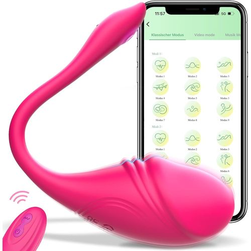 Vibrators Feminin Clitoral Bullet Bluetooth Remote Controlled Vibrator Portable & G Point For Women Sex Toys Clitoris Stimulator Fast Orgasm