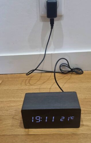 Radio Reveil evoom wood