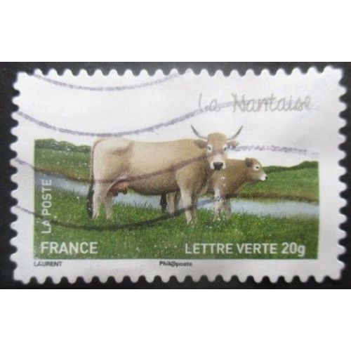 France Autoadhésif N°960 Vache Oblitéré