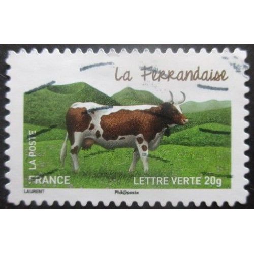 France Autoadhésif N°964 Vache Oblitéré