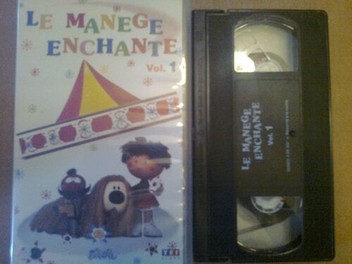 Cassette Video Vhs - Le Manège Enchanté - Volume 1