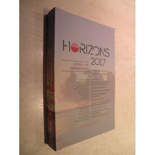 Horizons 2017 - Limits Of Ambitions - Bilingue Anglais - Arabe