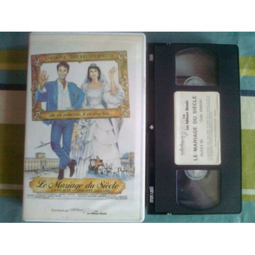 Cassette Video Vhs - Le Mariage Du Siècle - Thierry Lhermitte