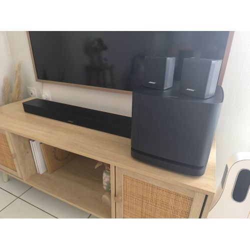 Pack Bose complet : Soundbar 600 + Bass Module 500 + Enceintes Surround 500