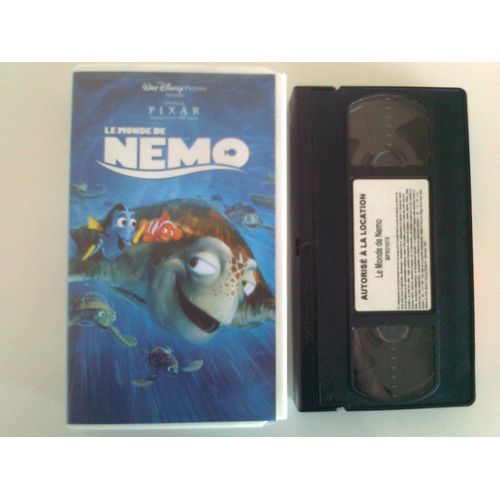 Cassette Video Vhs - Le Monde De Némo - Andrew Stanton, Lee Unkrich