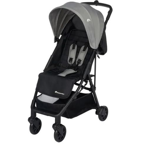 Poussette Canne Ultra Compacte Bebeconfort Teeny 3d, 4 Roues, De La Naissance À 4 Ans Environ (22kg), Tinted Gray