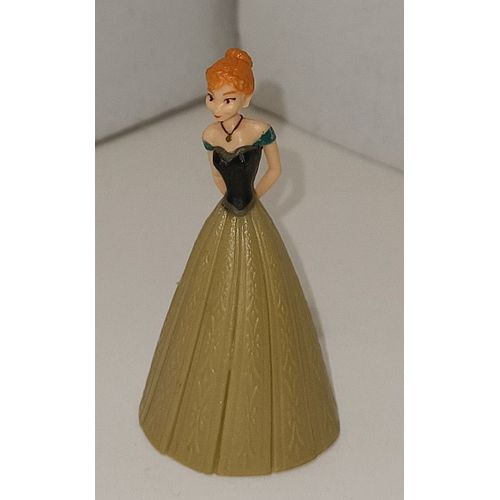 Figurine DISNEY LA REINE des Neiges Anna Vert Robe