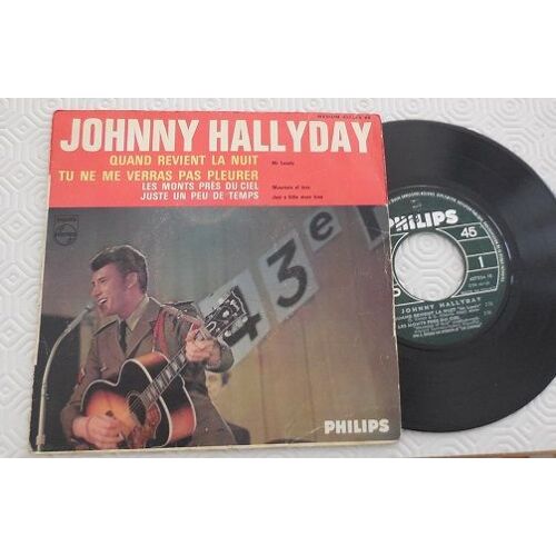 Johnny Hallyday ‎¿ Quand Revient La Nuit Pochette Papier