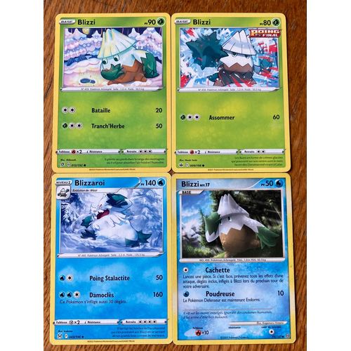 (2729) 3x Blizzi + Blizzaroi (Pokemon) 