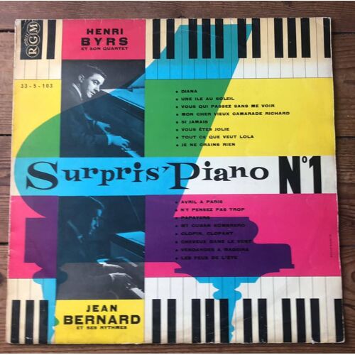 Henri Byrs Et Son Quartet Surpris' Piano N°1