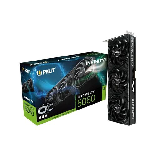 Palit GeForce RTX 5060 Python III OC, GeForce RTX 5060, 8.0GB GDDR7, PCI-Express