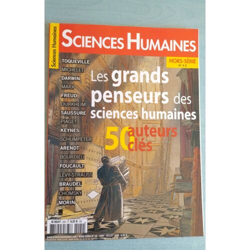 Les Grands Penseurs Des Sciences Humaines