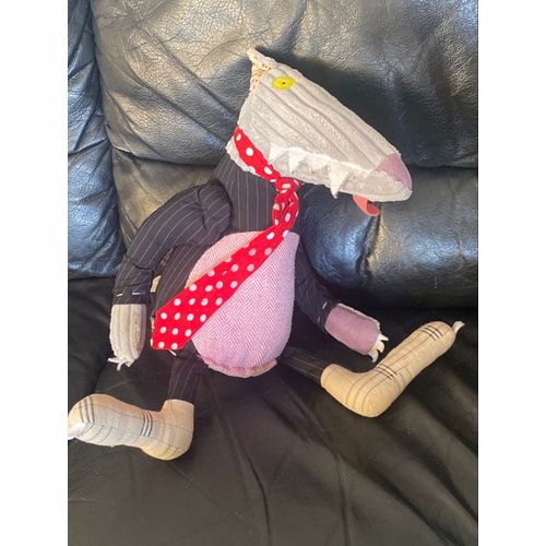 Peluche Doudou Deglingos Bigbos Le Loup 27 cm