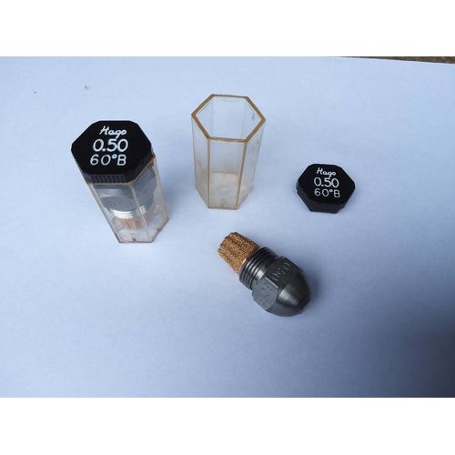 2 Gicleur pour brûleur fioul de la marque Hago/usa .type:0,50-60 B.