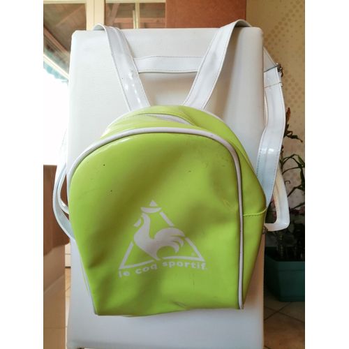 Sac à dos vert anis Le Coq Sportif