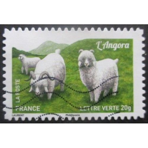 France Autoadhésif N°1105 Chèvres Oblitéré