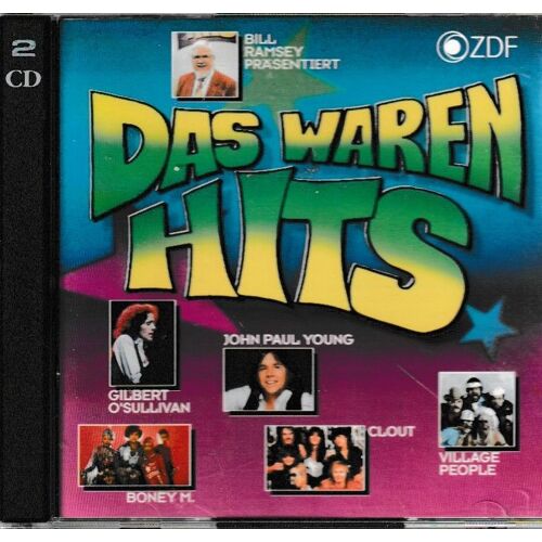 Das Waren Hits Special Edition 2cd Set De 27 Titres Disco Import Allemagne (P)1993®Eurostar Schallplatten Gmbh Germany©®Eurostar Made In Germany By ®Eurostar «1ère Version Box Set Jewel Case» Germany