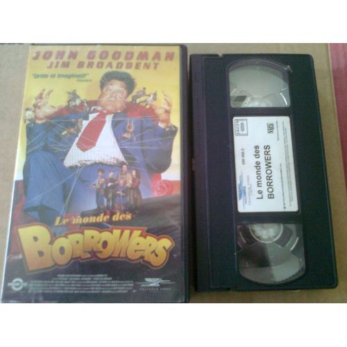 Cassette Video Vhs - Le Monde Des Borrowers - John Goodman