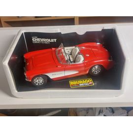 Chevrolet Corvette 1957 Burago Réf 3024 - 1/18-Burago