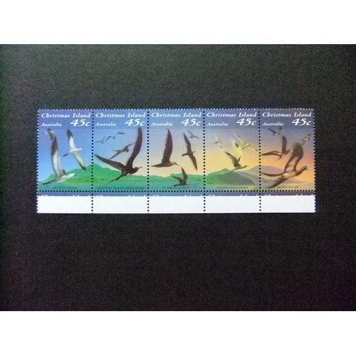 40 Christmas Island Australie 1993 / Oiseaux Marins / Yvert 387 / 391 Neufs