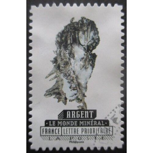 France Autoadhésif N°1229 Argent Oblitéré