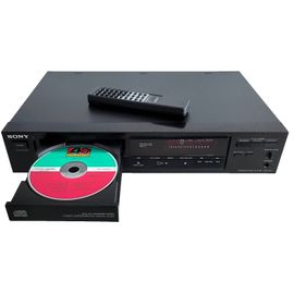 VINTAGE SONY CDP-270 - LECTEUR CD HIFI - TWIN DAC - 1990 - JAPAN - QUASI NEUF !