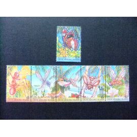 40 Cocos Keeling Islands Australie 1995 / Faune Insectes / Yvert 315 / 320 Mnh