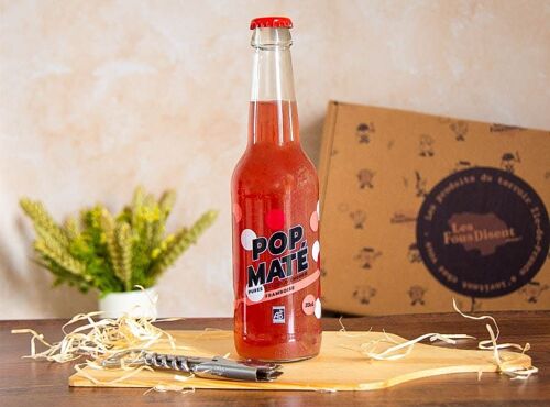 Pop Maté Framboise 33cl