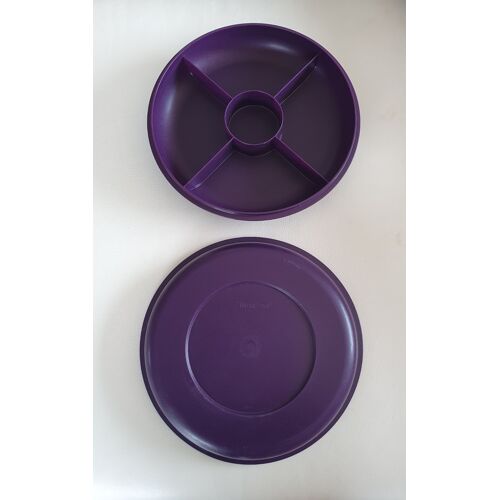 Plat Tupperware Allegra Design À Compartiments, Apéritif Ou Autres
