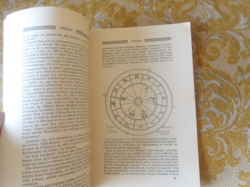 Demain , Revue D'astrologie Scientifique Belge , Aout 1936