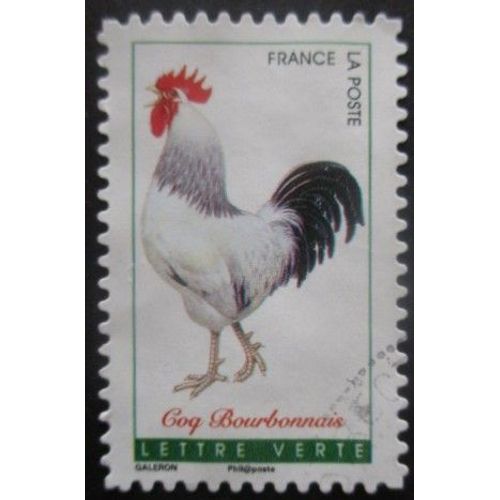 France Autoadhésif N°1245 Coq Oblitéré
