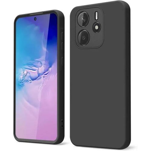 Coque Pour Xiaomi Redmi Note 14 4g - Housse Etui Protection Tpu Silicone Antichoc Noir