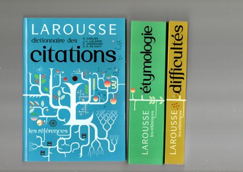 Larousse, Collection "Les Références" De La Langue Française"