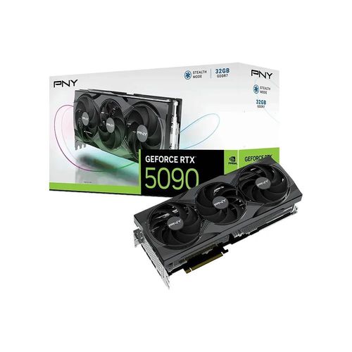 PNY GeForce RTX 5090 Triple Fan, GeForce RTX 5090, 32GB GDDR7, PCI-Express