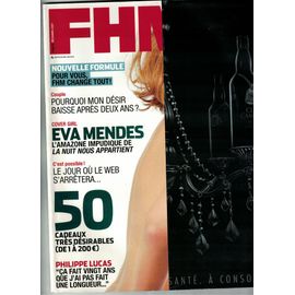 Fhm N°101 Eva Mendes Philippe Lucas Abbey Clancy Décembre 2007