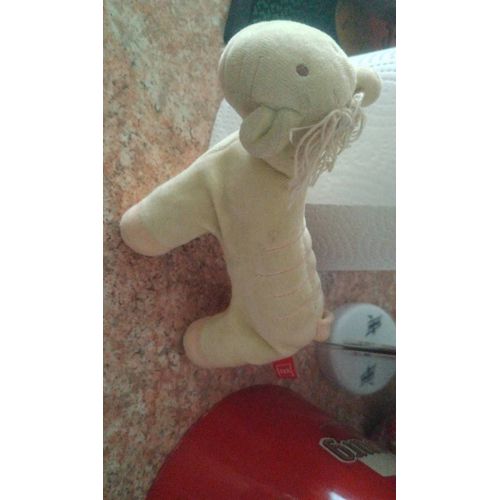 Doudou girafe tex jaune