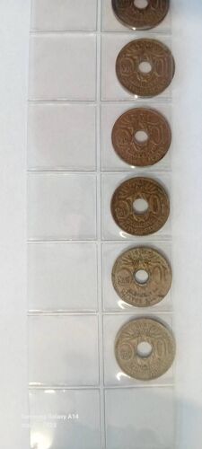 Vend 7 Pièces De 10 Cts Année 1918/1921/1924/1925/1929/1930 Et1937