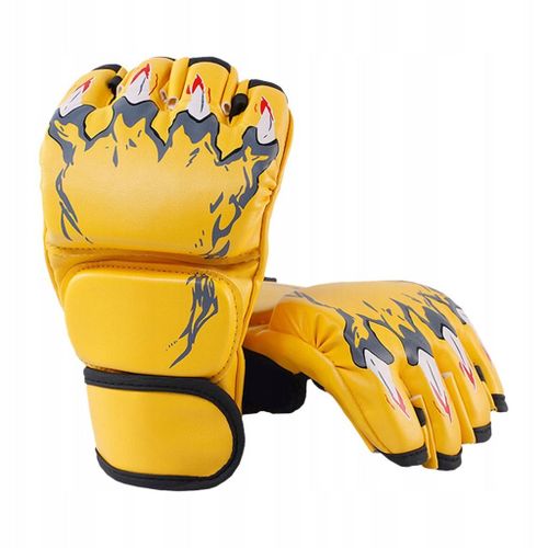 Gants De Boxe Mma, Griffe De Tigre Jaune Durable