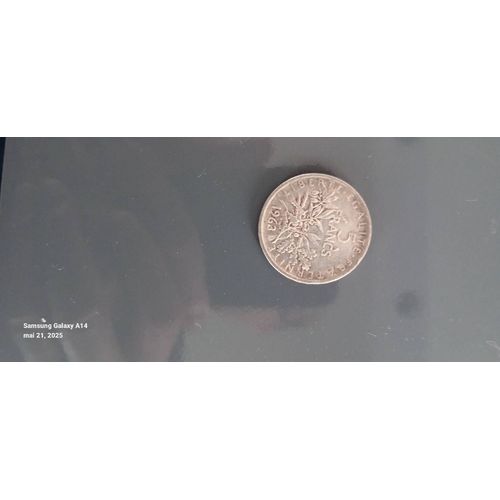 5 Franc Argent Année 1963