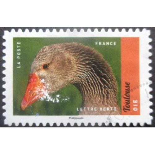 France Autoadhésif N°1390 Oie Oblitéré