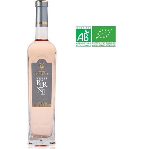 Château De Berne Côtes De Provence - Vin Rosé De Provence - Bio