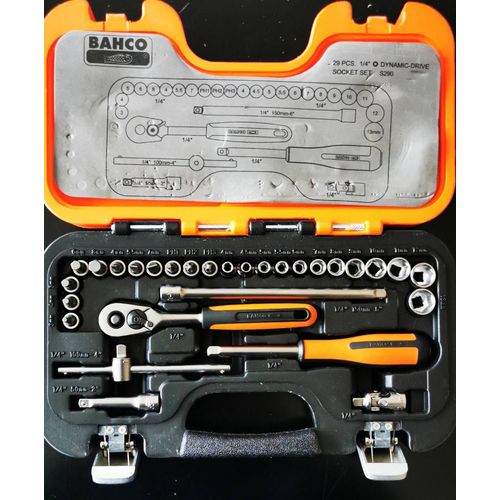 Bahco jeu de clés à douilles S290