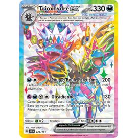 Carte Pokémon Trioxhydre Ex Téracristal Pv 330 223 / 191 Ultra Rare Full Art Etincelles Déferlantes Ev08